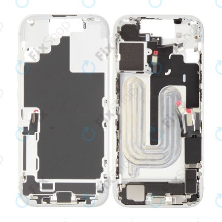 Ramă Mijlocie cu Baterie pentruiPhone 17 | White | ZD076-00749 | Genuine Apple