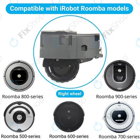 iRobot Roomba 500, 600, 700, 800, 900-series - Roată cu Motor (Dreapta)