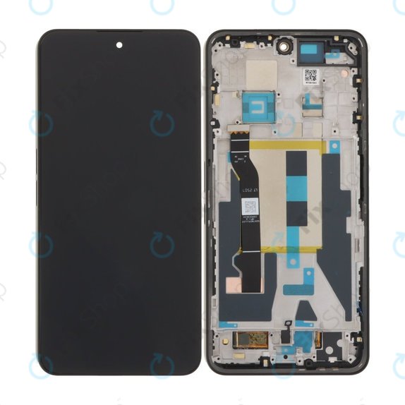 Nothing Phone (3a) Pro - Ecran LCD + Sticlă Tactilă + Ramă (Black) OLED