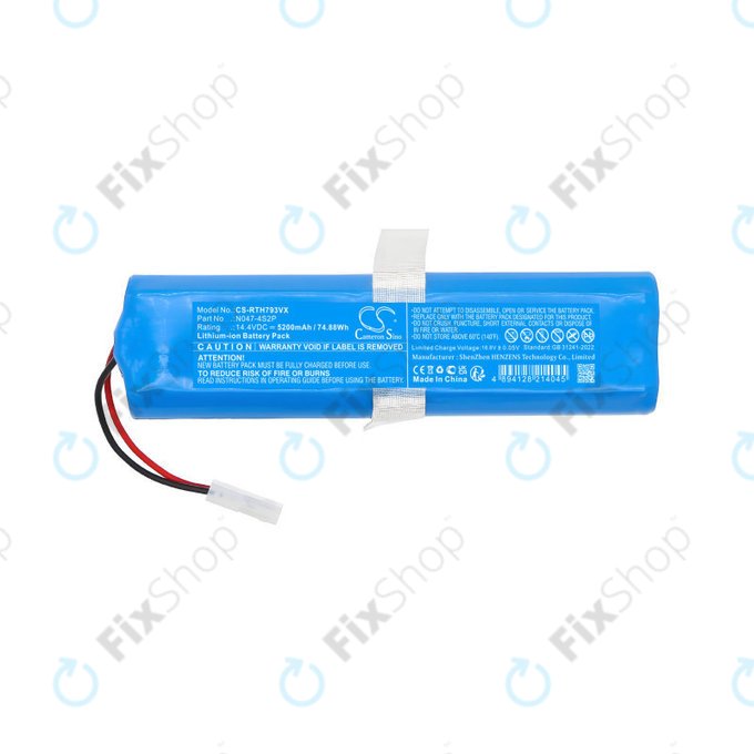 Baterie pentru Rowenta X-Plorer Series 95, 5200mAh, Li-Ion, 14.4V, N047-4S2P, HQ