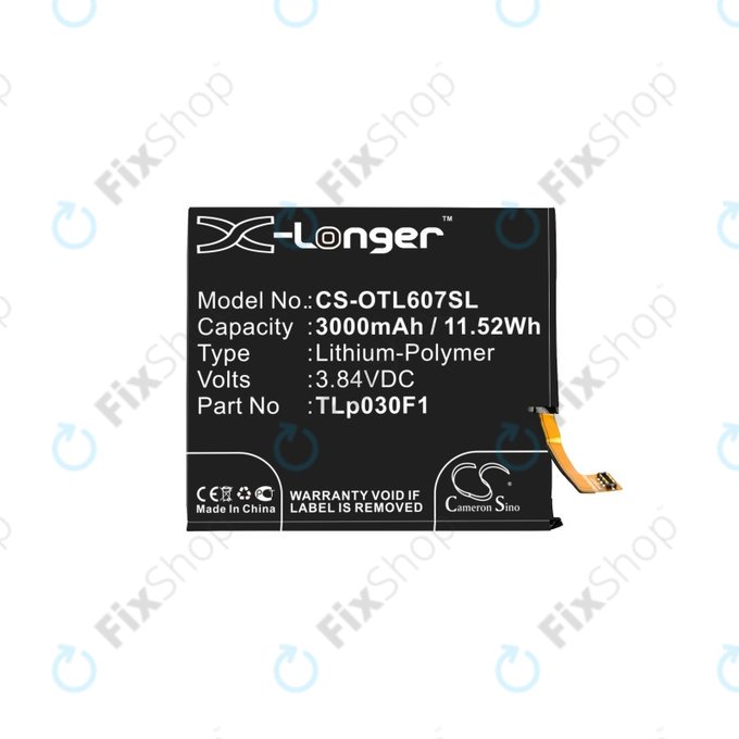 Alcatel Idol 4 Pro 6077X - Baterie CAC3000020C1 3000mAh HQ