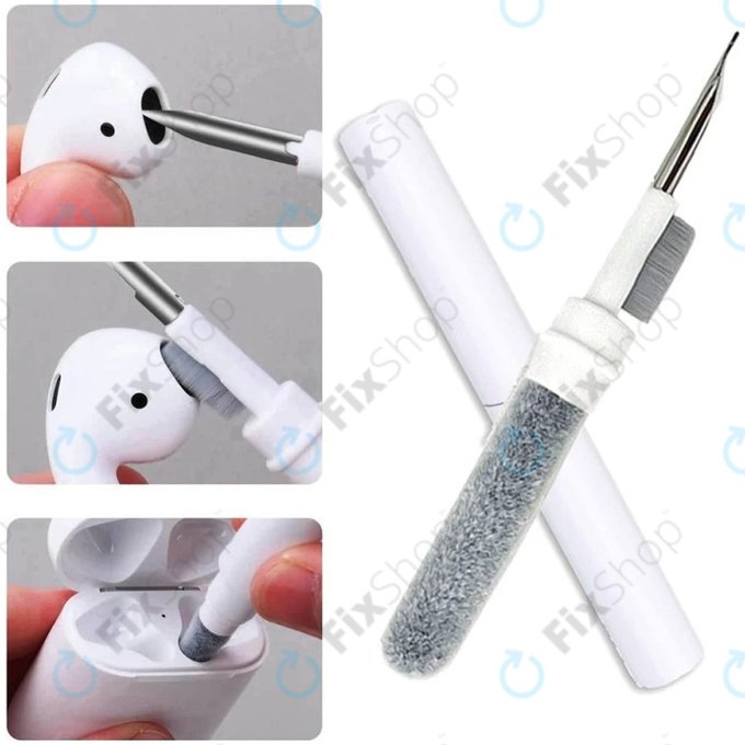 Pix curatare pentru casti wireless, White