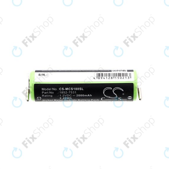 Baterie pentru Moser Easy Style 1881, 2000mAh, Ni-MH, 1.2V, 1852-7531, HQ