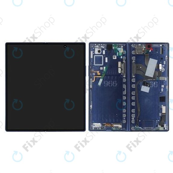 Samsung Galaxy Z Fold 7 F966B - Ecran LCD + Sticlă Tactilă + Ramă (Blue Shadow) OLED