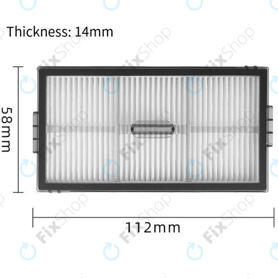 Filtru HEPA, 2 buc. pentru Roborock Saros 10R