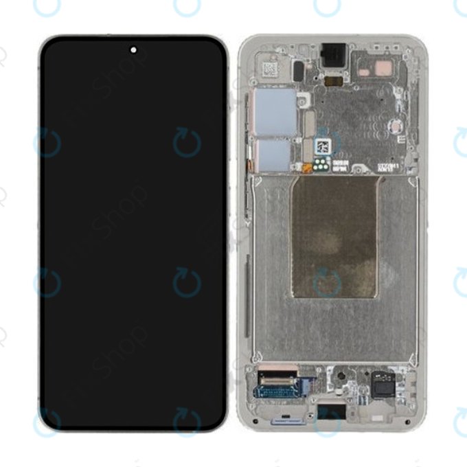 Samsung Galaxy S24 S921B - Ecran LCD + Sticlă Tactilă + Ramă (Amber Yellow) - GH82-33287D Genuine Service Pack