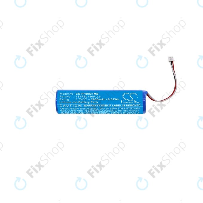 Philips Avent SCD831, SCD833, SCD835, SCD841 - Baterie 1S1PBL1865-2.6 2600mAh HQ