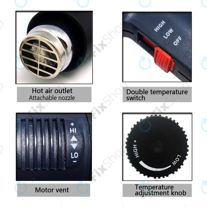 Best BST-8016 - Pistol Căldură (3A)