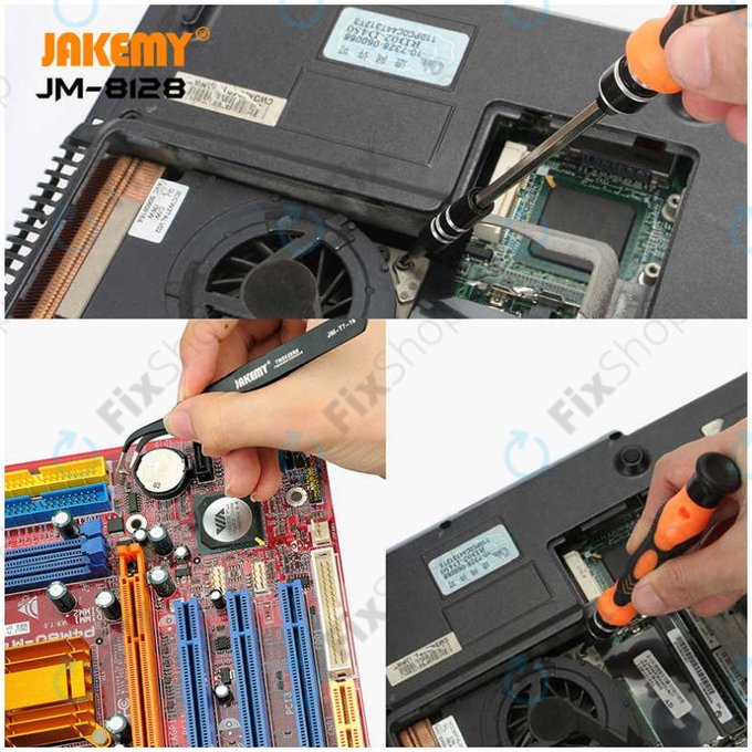 Jakemy JM-8128 - Set de Unelte de service pentru service electronic 45în1