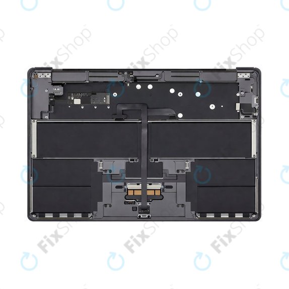 Ramă superioară tastatură pentru MacBook Air 15", A3114 (2023), cu tastatură US și baterie, Space Gray, 661-34895, Genuine Apple
