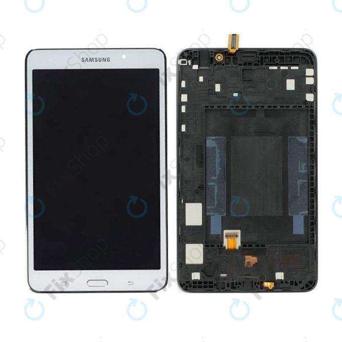 Samsung Galaxy Tab 4 7.0 T230 - Ecran LCD + Sticlă Tactilă + Ramă (White) - GH97-15864B Genuine Service Pack