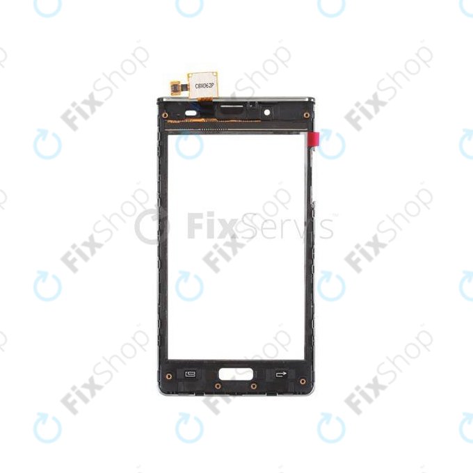 LG Optimus L7 P700 - Ramă Mijlocie (White) - ACQ85922101 Genuine Service Pack