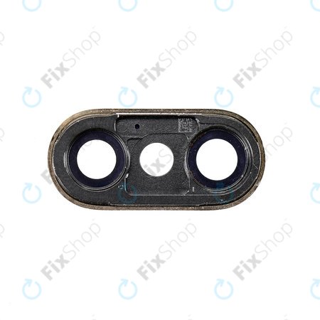 Apple iPhone XS Max - Sticlă Cameră Spate cu Ramă (Gold)