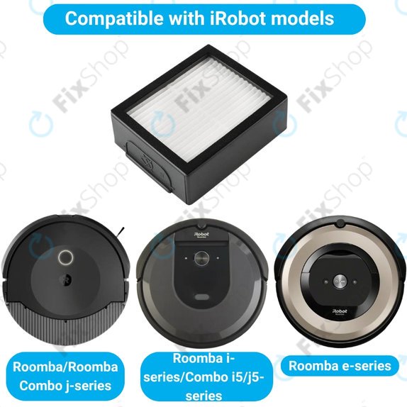 iRobot Roomba e-series, i-series, j-series - Filtru HEPA (3buc)