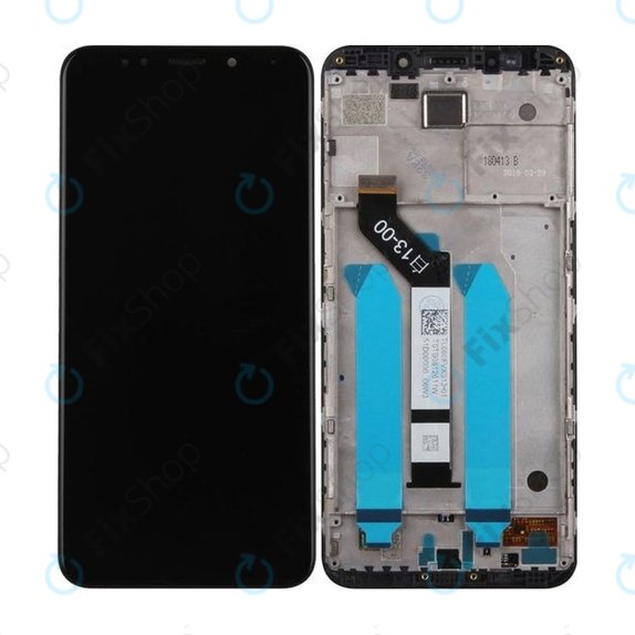 Xiaomi Redmi 5 Plus (Redmi Note 5) - Ecran LCD + Sticlă Tactilă + Ramă (Black) TFT