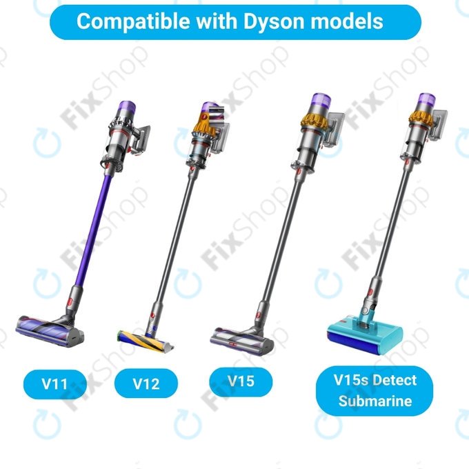 Dyson V11, V12, V15, V15s Detect Submarine - Slim Fluffy Perie principală (rolă moale)