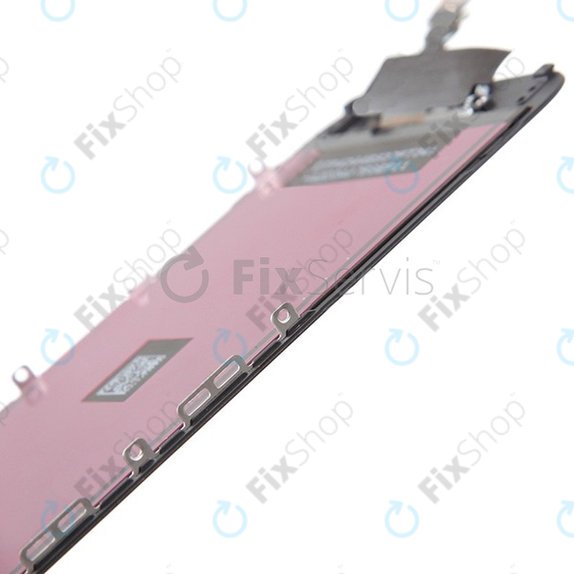 Ecran pentru iPhone 6, Black, Sticlă tactilă cu ramă, Refurbished