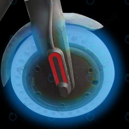 Xiaomi Mi Electric Scooter 1S, 2 M365, Essential, Pro, Pro 2 - Anvelopă Durabilă Completă Tubeless (Blue Fluorescent)