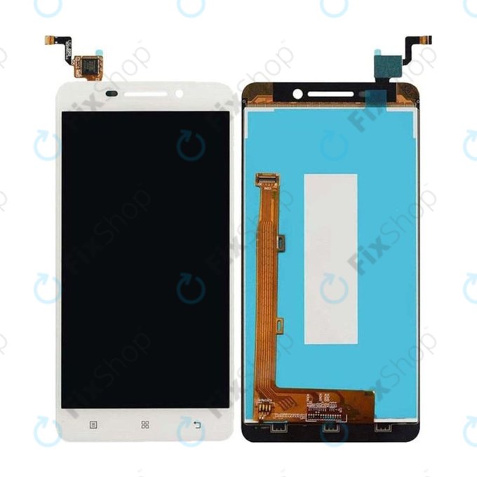 Lenovo A5000 - Ecran LCD + Sticlă Tactilă (White) TFT