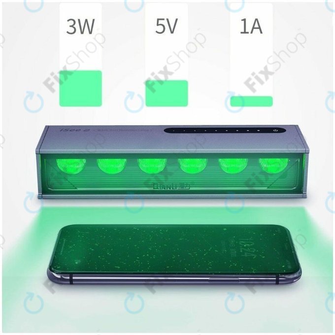 QianLi iSee 2 - Lampă de detectare a prafului, scaner de praf