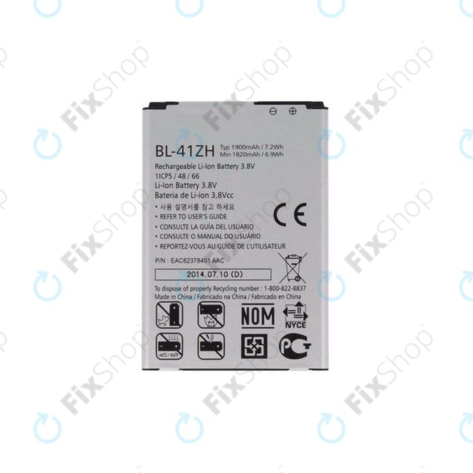 LG L50 D213, LG L Fino, LG Leon - Baterie BL-41ZH 1900mAh