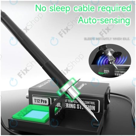 Mechanic T12 Pro - Statie de lipit digitală (Black)