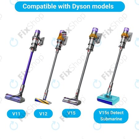 Dyson V11, V12, V15, V15s Detect Submarine - Slim Fluffy Perie principală (rolă moale)