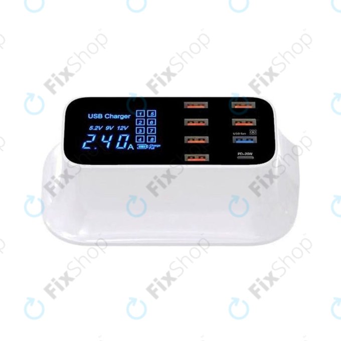 Asometech Model E - Statie de incarcare USB (USB 3.0, USB-C)