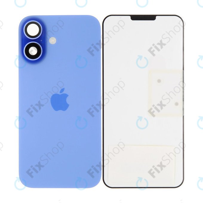 Sticlă Carcasă Spate pentru iPhone 16 | Ultramarine | 661-44804 | Genuine Apple