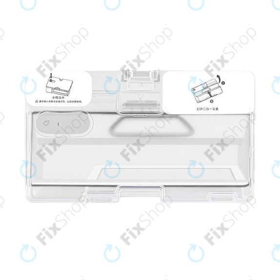 Xiaomi Mi Robot Vacuum Mop Essential (Mijia G1) - 2în1 Colector de deșeuri + Rezervor de apă