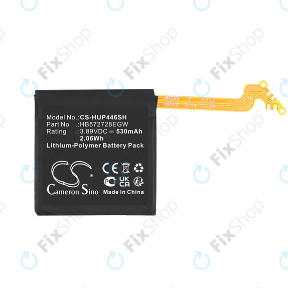 Baterie pentru Huawei Watch GT4 46mm, 530mAh, Li-Pol, 3.89V, HB572728EGW, HQ