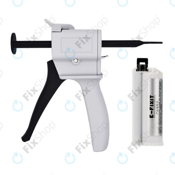 E-Fixit F14167 - AEF Lipici Structurale pentru Geamuri Spate, Lentile și Rame LCD + Pistol de Lipire