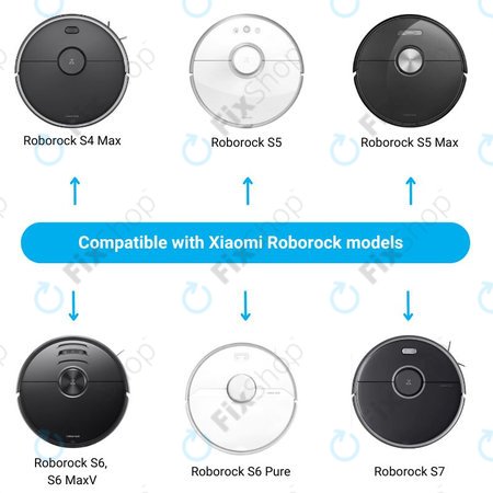 Xiaomi Roborock S4 Max, S5, S5 Max, S6, S6 MaxV, S6 Pure, S7, Mijia 1S - Senzor de distanță cu laser