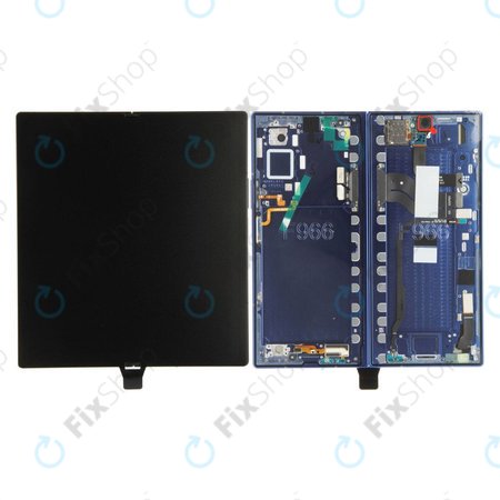 Samsung Galaxy Z Fold 7 F966B - Ecran LCD + Sticlă Tactilă + Ramă (Blue Shadow) - GH82-37548B Genuine Service Pack