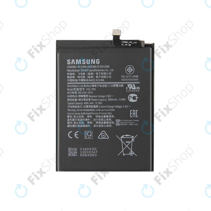 Samsung Galaxy A11 A115F, M11 M115F - Baterie HQ-70N 4000mAh - GH81-18735A Genuine Service Pack