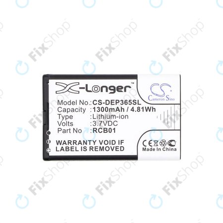 Baterie pentru Doro Primo 365, 1300mAh, Li-Ion, 3.7V, RCB01, HQ