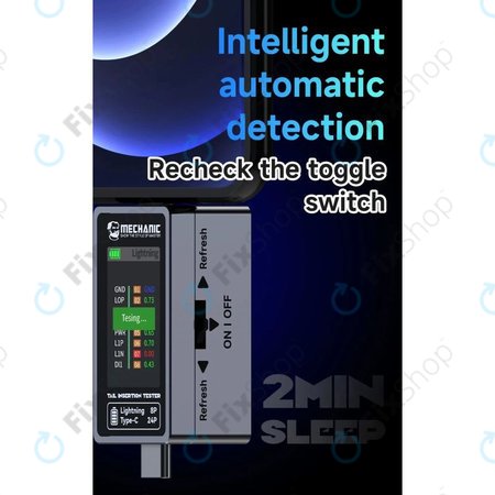 Mechanic T-824 - Tester port de încărcare