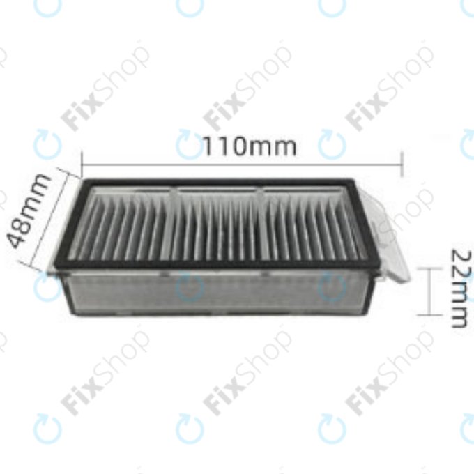 Filtru HEPA, 2 buc. pentru Xiaomi Dreame X50 Ultra, L40s Pro Ultra, Mova V50 Ultra, P60