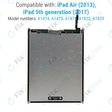 Apple iPad Air, iPad (5th Gen 2017) - Ecran LCD
