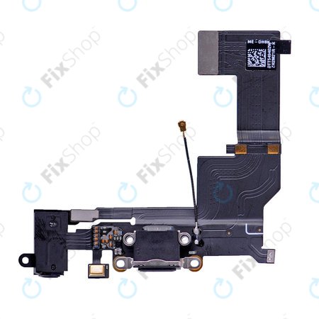 Apple iPhone SE - Conector de Încărcare + Cablu Flex (Black)