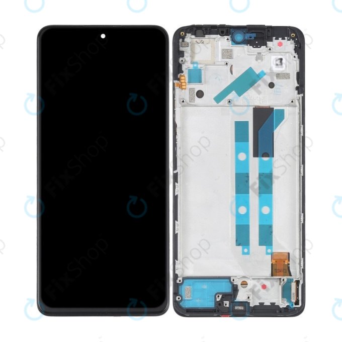 Xiaomi Redmi Note 11 Pro 4G, 5G, Poco X4 Pro 5G - Ecran LCD + Sticlă Tactilă + Ramă (Graphite Gray) OLED