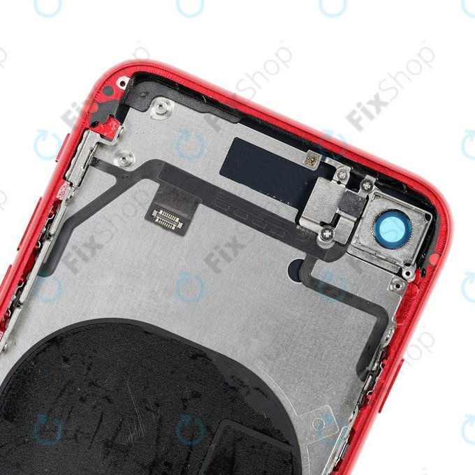 Apple iPhone 8 - Carcasă Spate cu Piese Mici (Red)