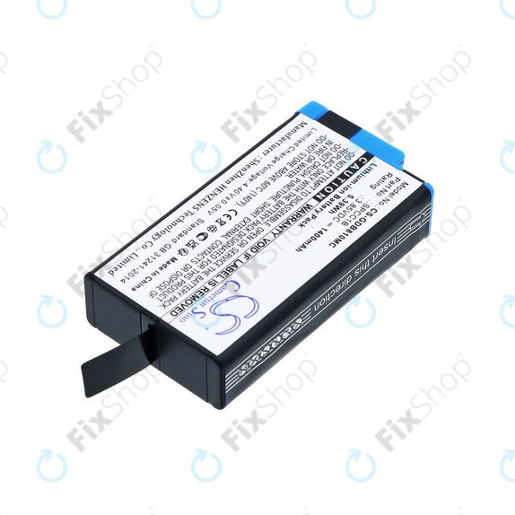 Baterie pentru GoPro Max, Max 360, Acbat-001, 1400mAh, Li-Ion, 3.85V, SPCC1B, HQ