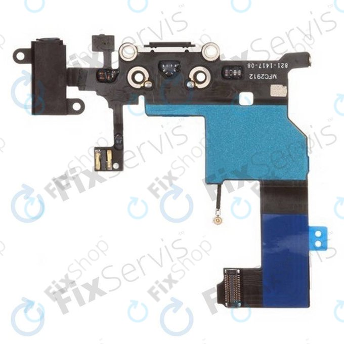 Apple iPhone 5 - Conector de Încărcare + Conector Jack + Microfon + Cablu Flex (White)