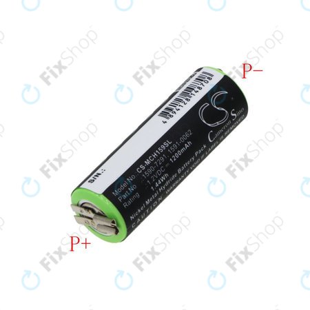 Baterie pentru Moser Chromini 1591, Ermila Bella 1590, 1200mAh, Ni-MH, 1.2V, 1590-7291, HQ