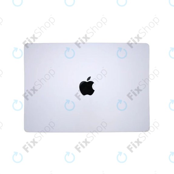 Display LCD pentru MacBook Pro 14", A3112, A3185 (2024), cu sticlă frontală și capac, Nano-Texture, Silver, 661-41793, Genuine Apple