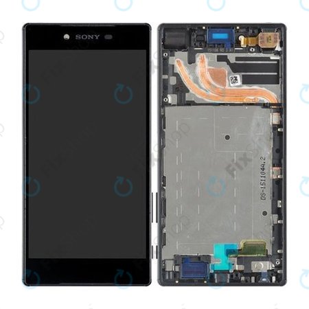 Sony Xperia Z5 Premium Dual E6883 - Ecran LCD + Sticlă Tactilă + Ramă (Black) - 1299-0682 Genuine Service Pack