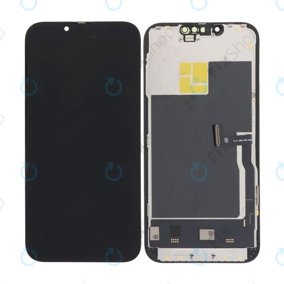 Ecran Soft OLED pentru iPhone 13 Pro, Sticlă tactilă cu ramă, DIAGNOSTIC