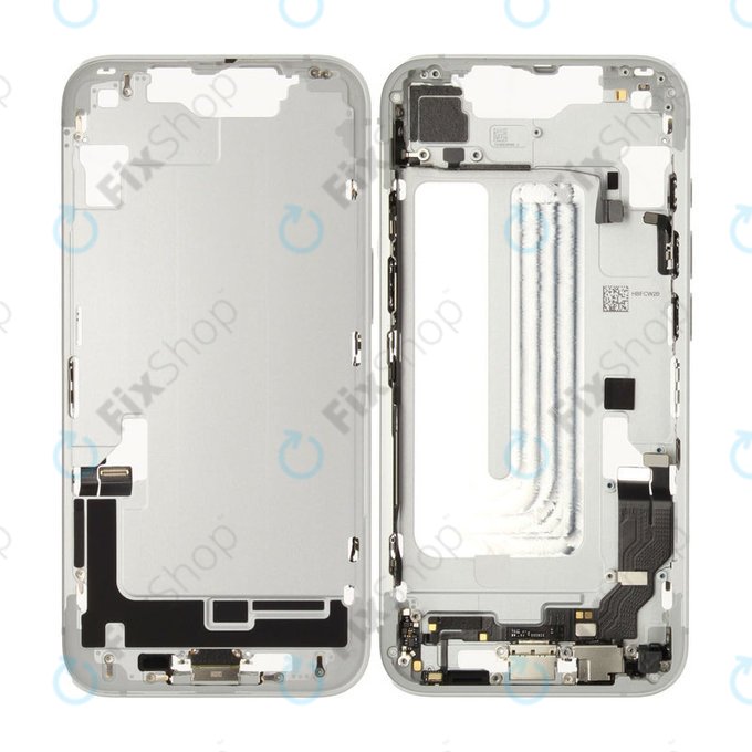 Ramă Mijlocie cu Baterie iPhone 16e | White | ZD076-00698 | Genuine Apple