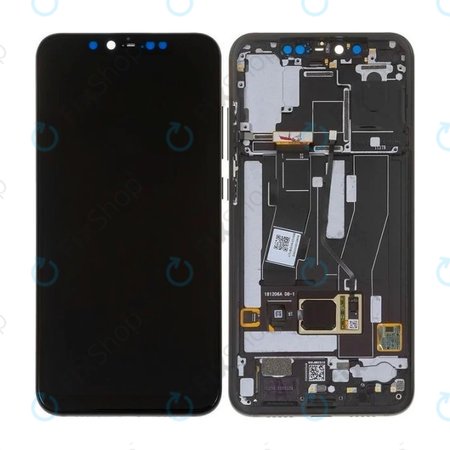 Xiaomi Mi 8 Pro - Ecran LCD + Sticlă Tactilă + Ramă (Black) OLED